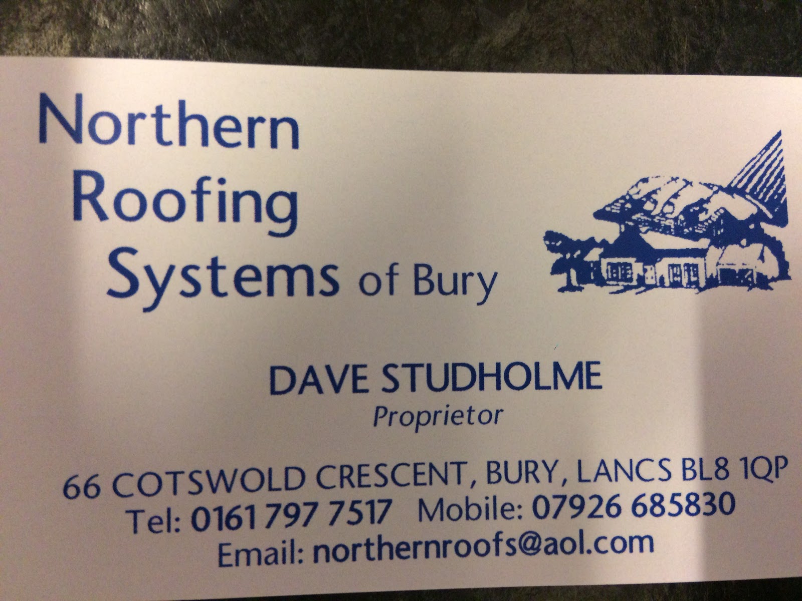 Completed roof installation